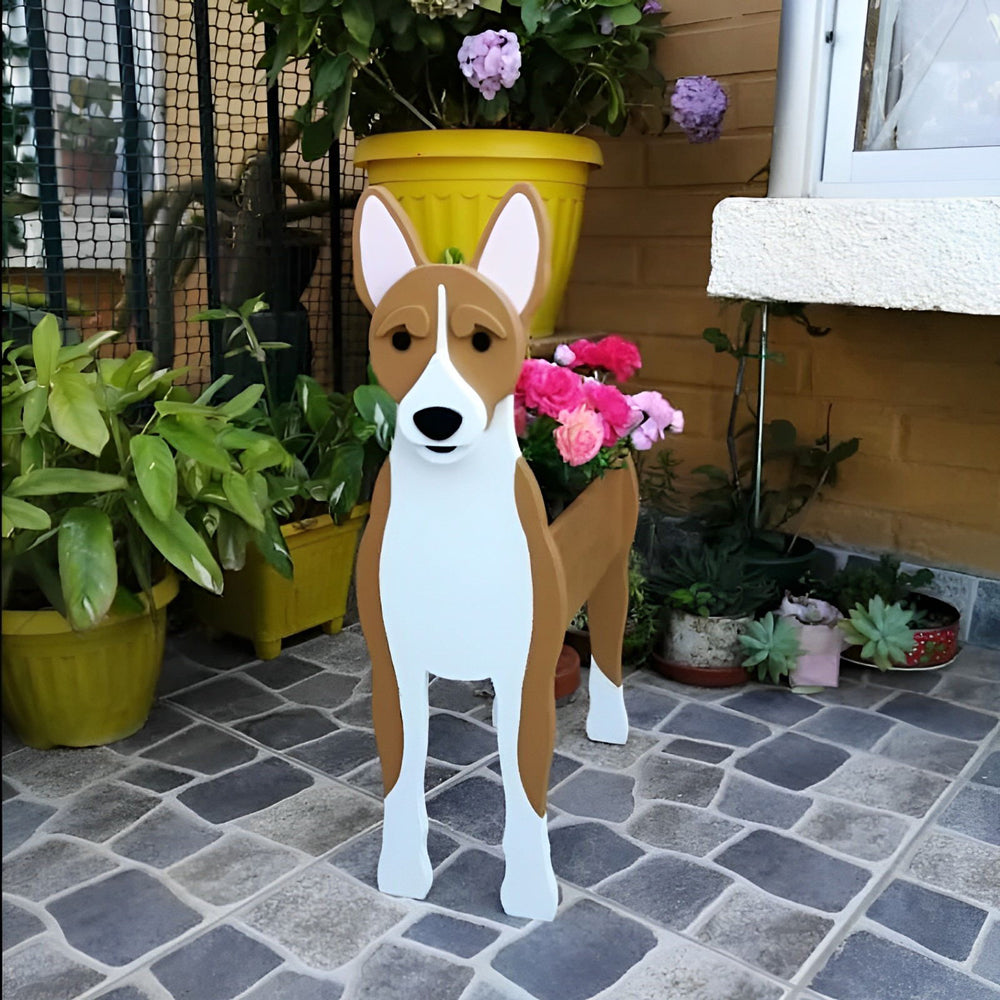 Fioriera Basenji