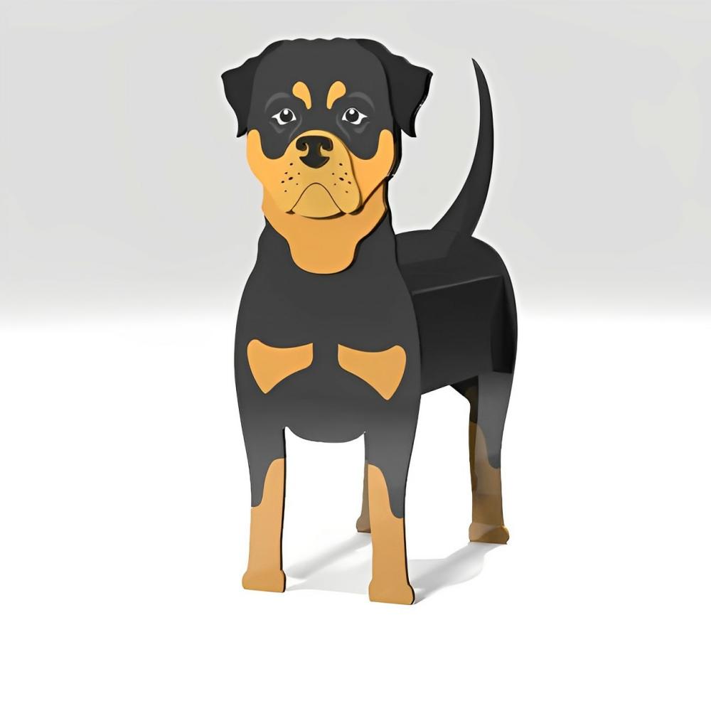 Fioriera Rottweiler
