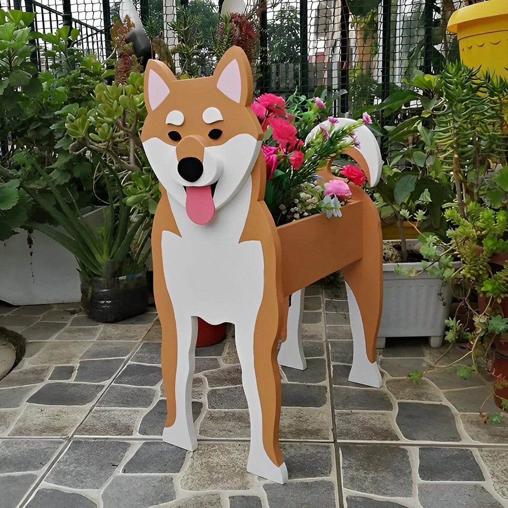 Fioriera Shiba Inu