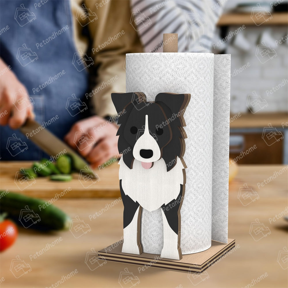 Portasalviette di Carta Border Collie