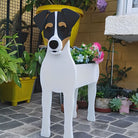 Fioriera Fox Terrier Cileno
