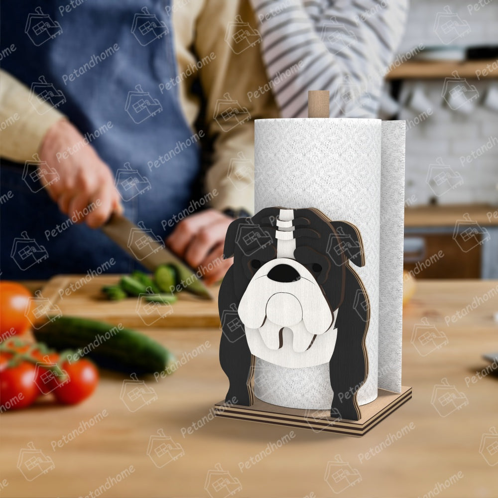 Portasalviette di Carta Bulldog Inglese