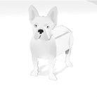 Fioriera Bulldog Francese