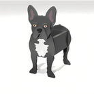 Fioriera Bulldog Francese