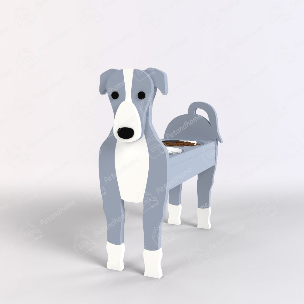 Porta Ciotola per Cibo per Animali Domestici Greyhound