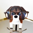 Wooden Cartoon Beagle Eyeglass Holder