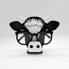 Wooden Cartoon Cow Eyeglass Holder