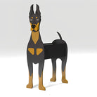 Fioriera Doberman